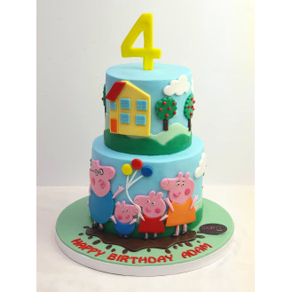 Peppa Pig Cake 5 Peppa Pig Cake 5