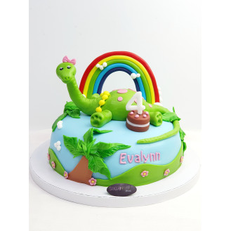 Dinosaur Cake 06 Dinosaur Cake 06