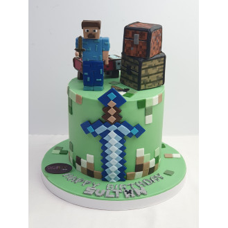 Minecraft Cake Minecraft Cake