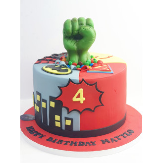 Superhero Cake 06 Superhero Cake 06
