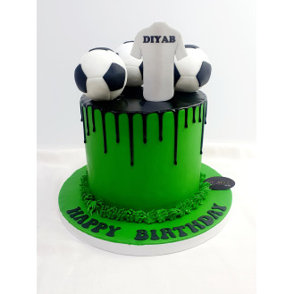 Soccer Ball Cake 01 Soccer Ball Cake 01