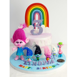 Trolls Cake