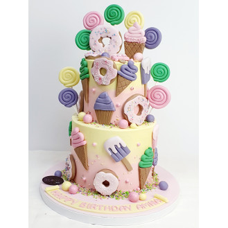 Candy Fantasy Cake 1