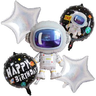Astronaut Foil Balloon Set 