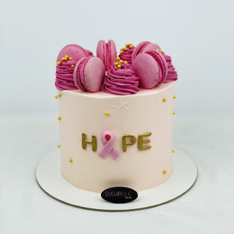 Breast Cancer Hope Cake 