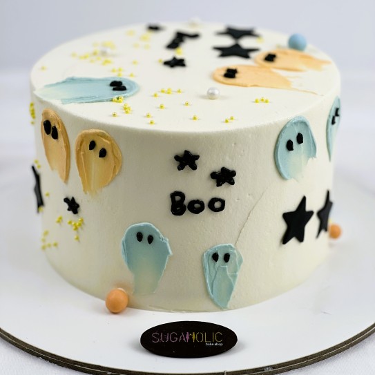 Boo Cake | Cakes for Boys | Custom Cakes by Sugaholic