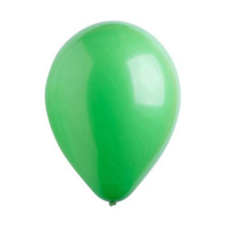 Festive Green Standard Latex Balloons