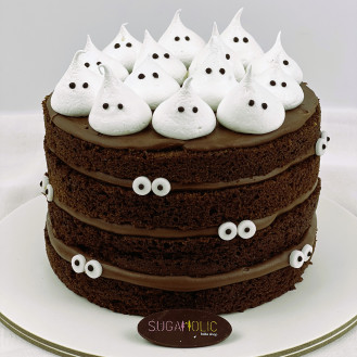 Ghost Eyes Cake 