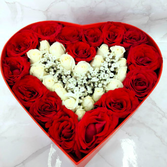 Heart Shape Flower Box 