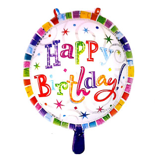 Happy Birthday Sparkle Balloon