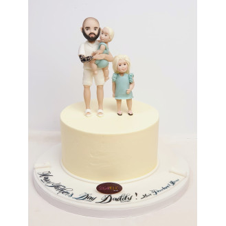 3D Family Figurine Cake
