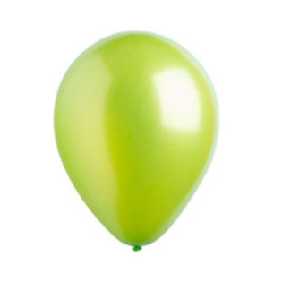 Kiwi Metallic Latex Balloons