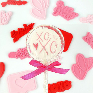 Lollipop 3 - XOXO Pink
