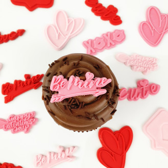 Valentine cupcake - Be mine 