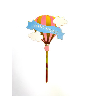 Hot Air Balloon Topper