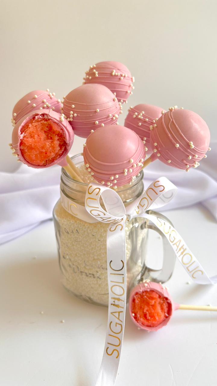 Strawberry Cakepops