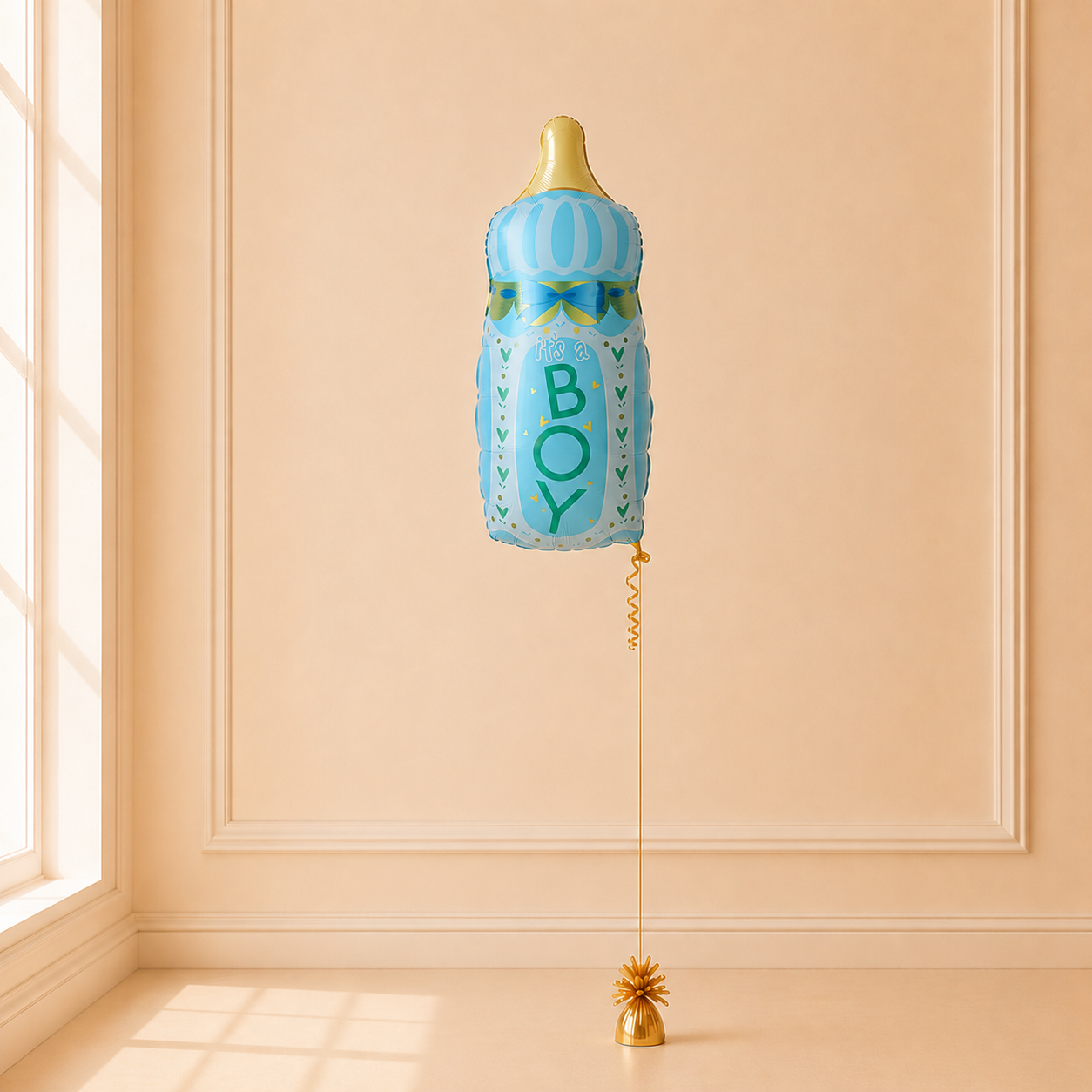 Boy Bottle Balloon