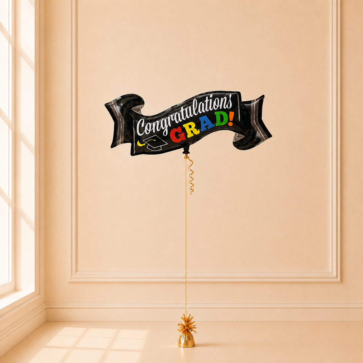 Congratulations Grad Ribbon Balloon