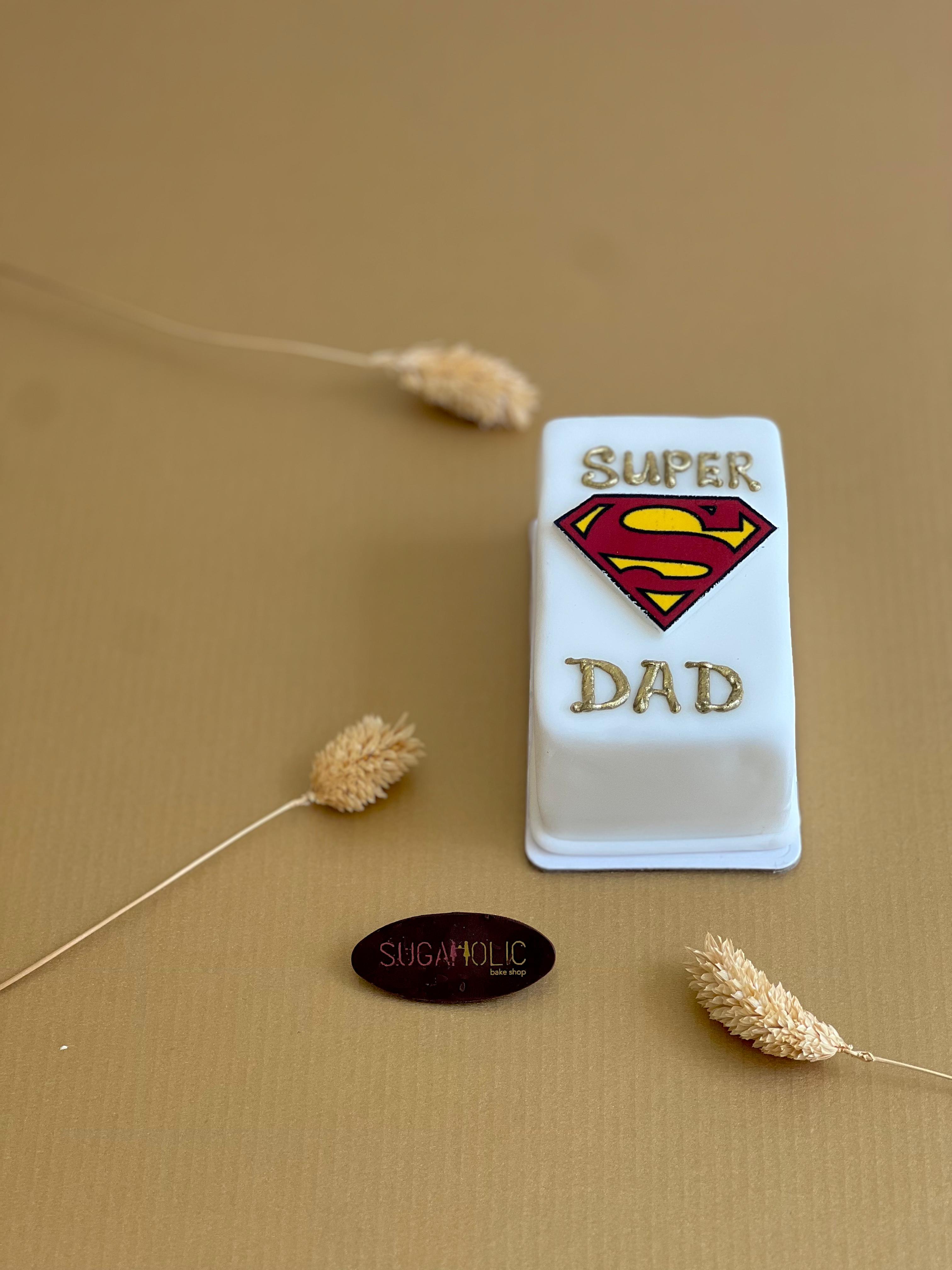 Super Dad Fondant Pastry