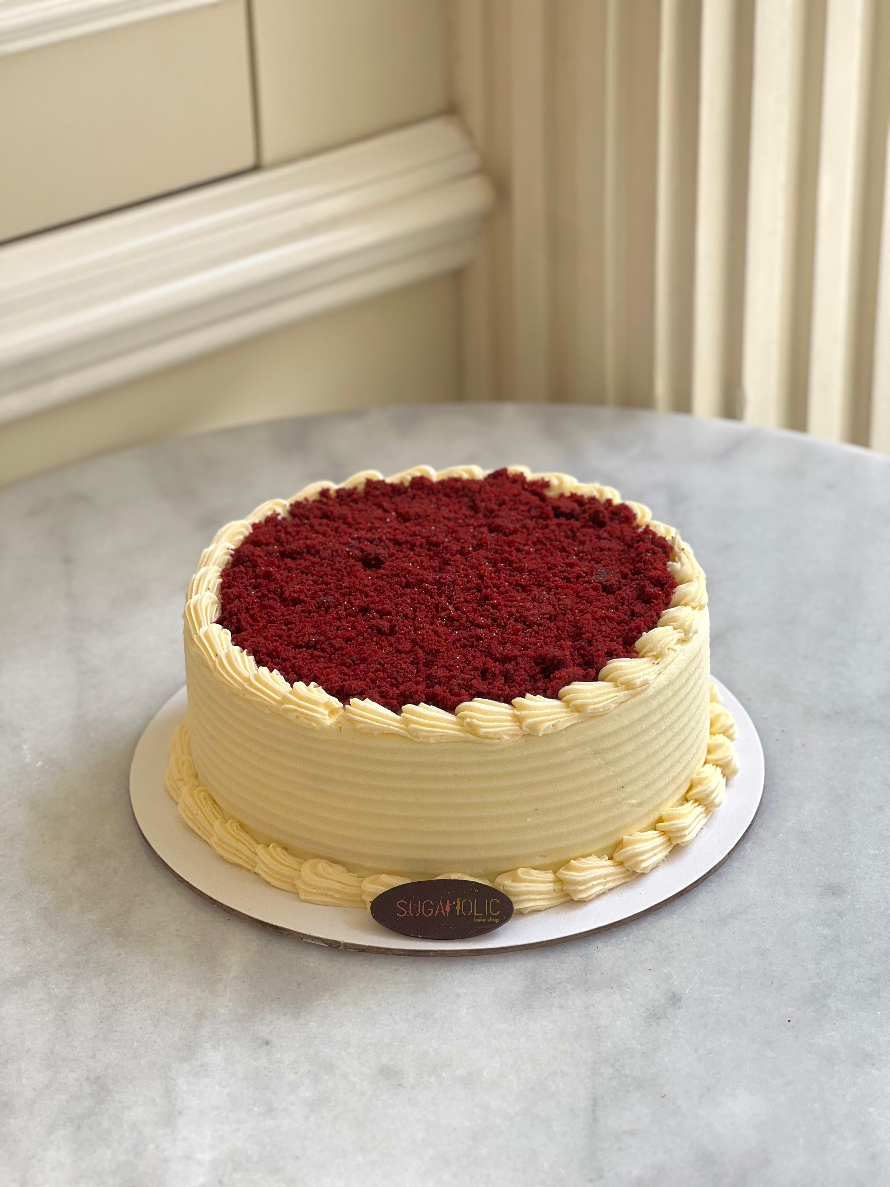 Red Velvet Cake with Cream Cheese 