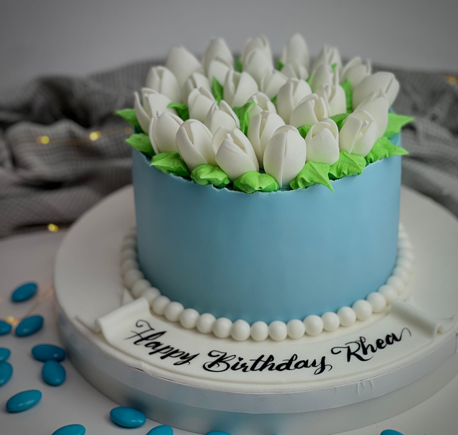 Flower Cake (Buttercream Base)