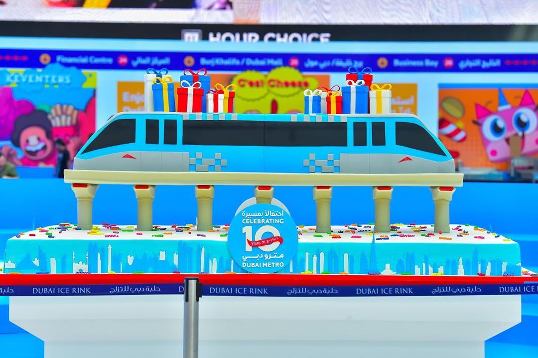 Dubai Metro Cake 500KG