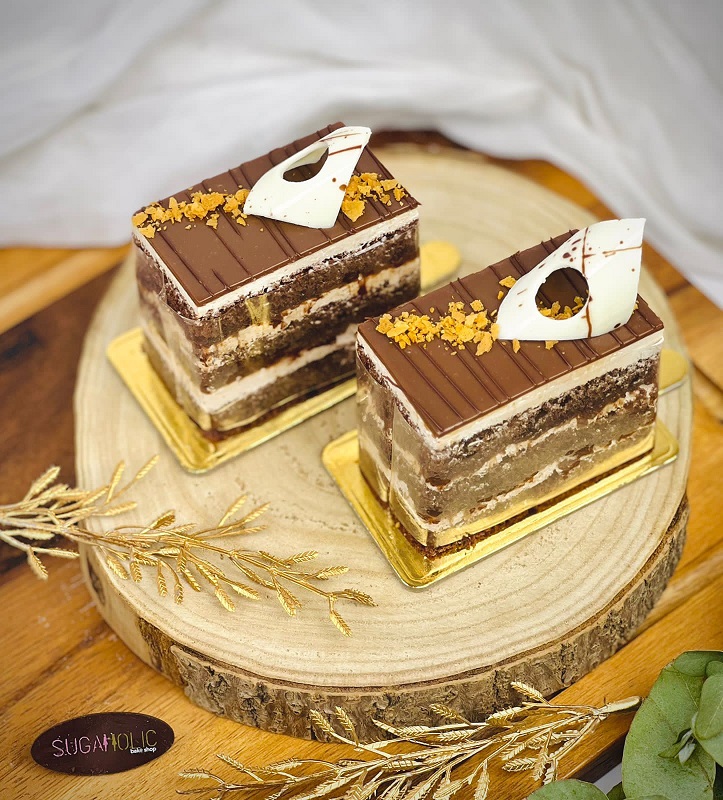 Chocolate Crunch Pastry (Set of 2)
