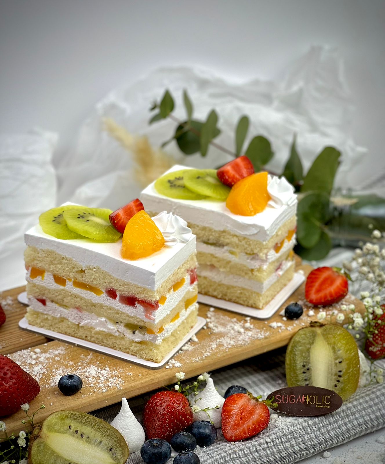 Fresh Fruit Pastry (Set of 2)