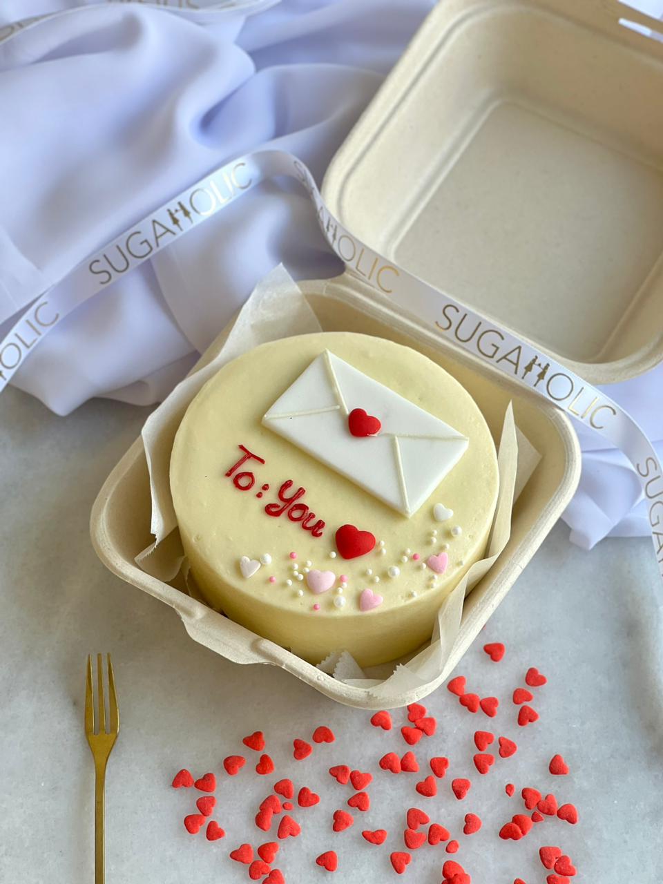 To You Round Bento Cake