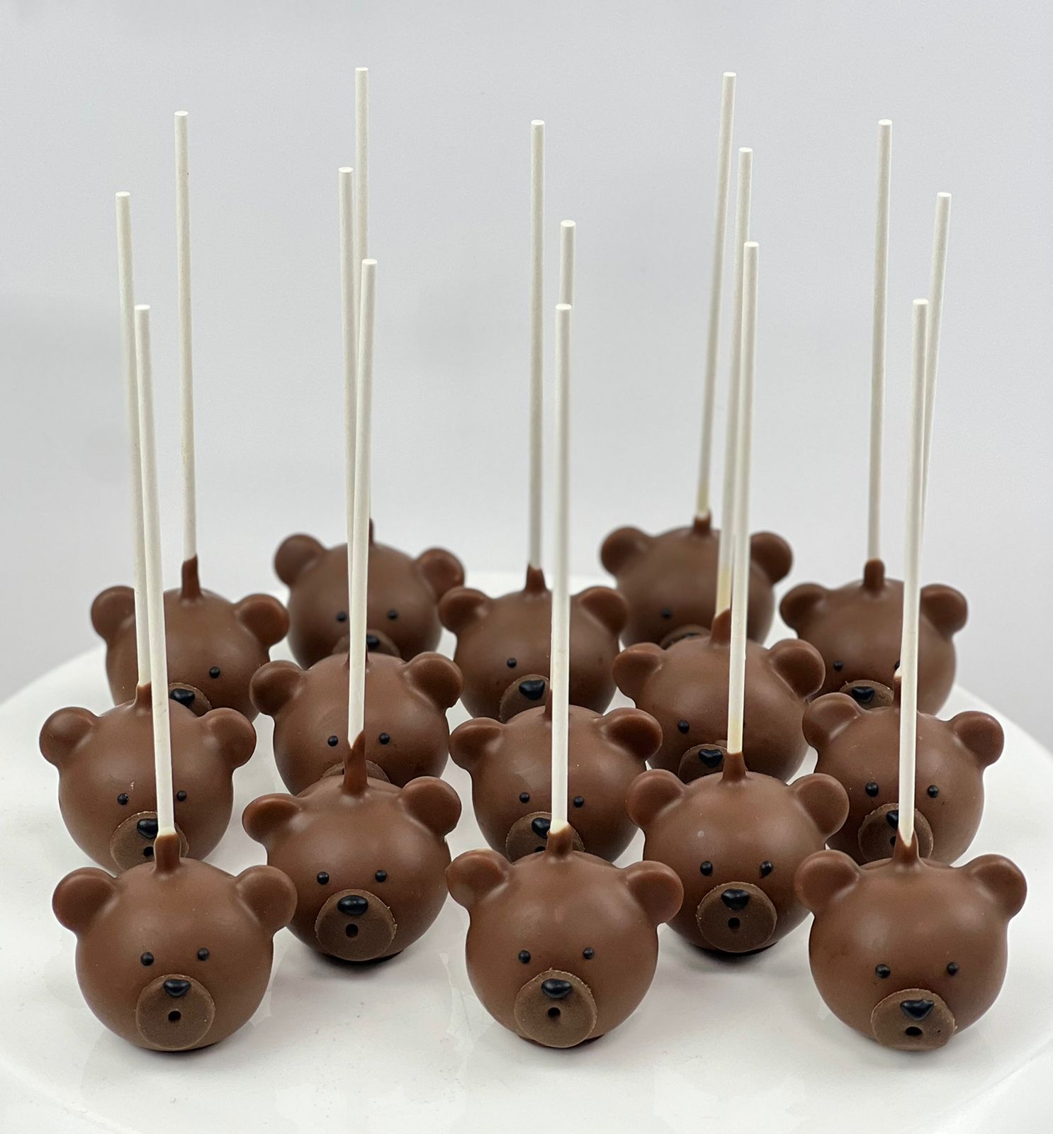 Brown Bear Face Themed Cakepop  ( Per piece )