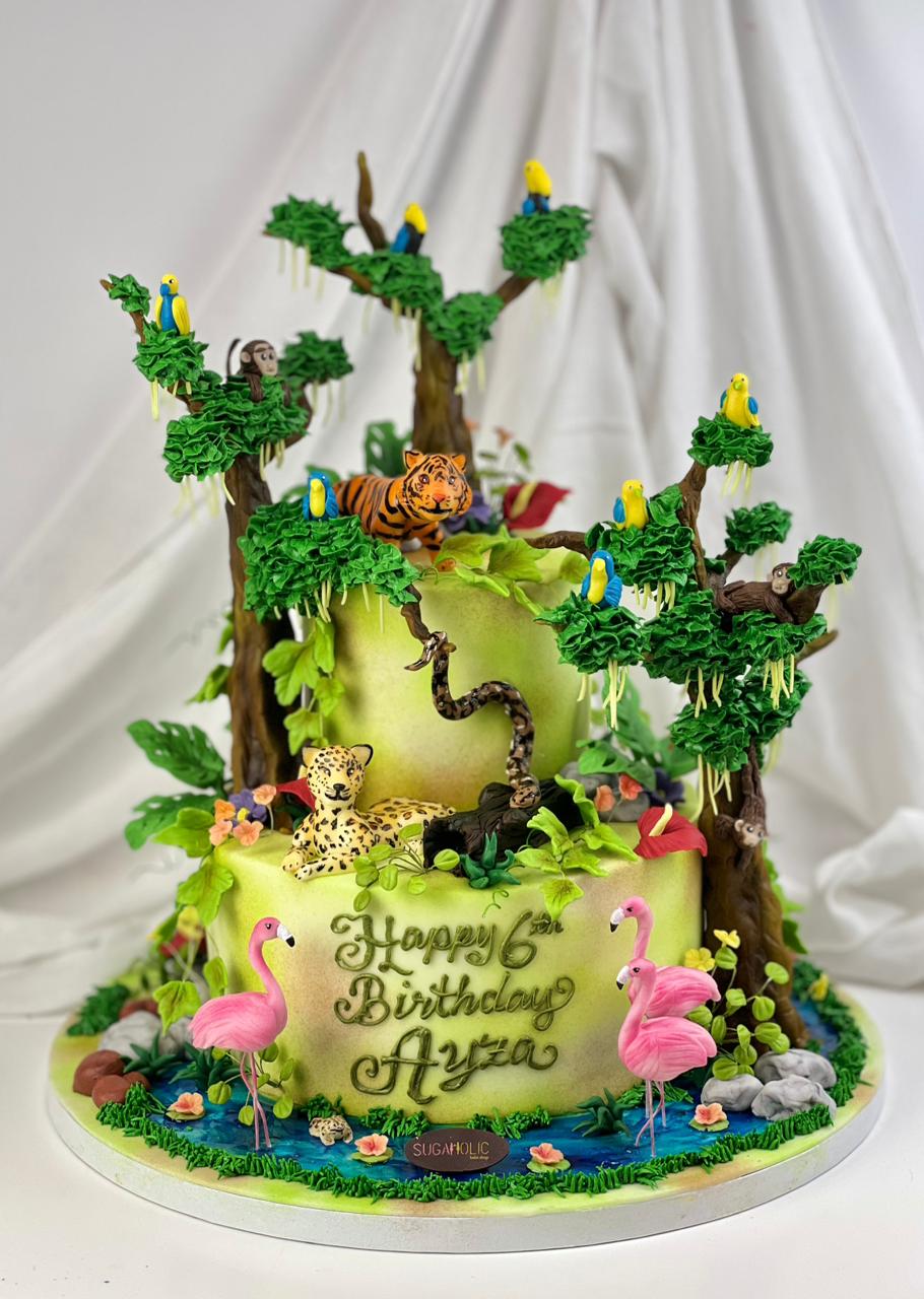 Into The Wilds Rainforest Cake 