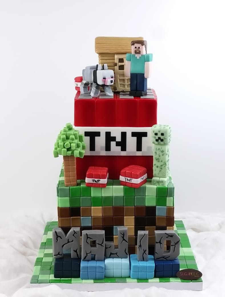 Minecraft Cake 03