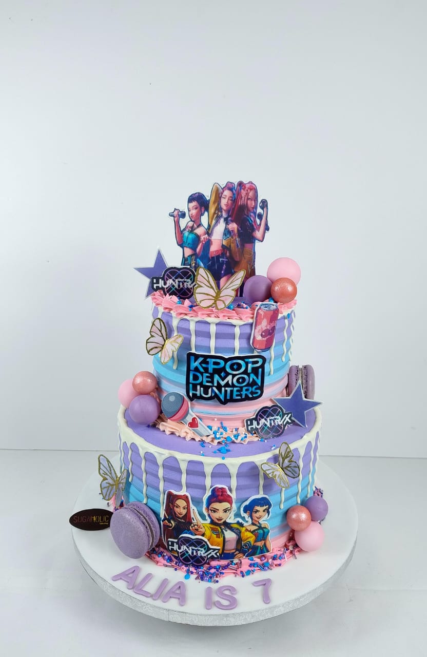 KPOP Demon Hunter Cake 05