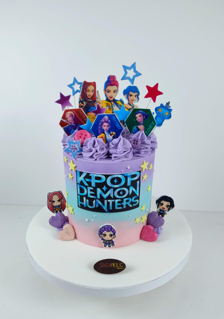 KPOP Demon Hunter Cake 07