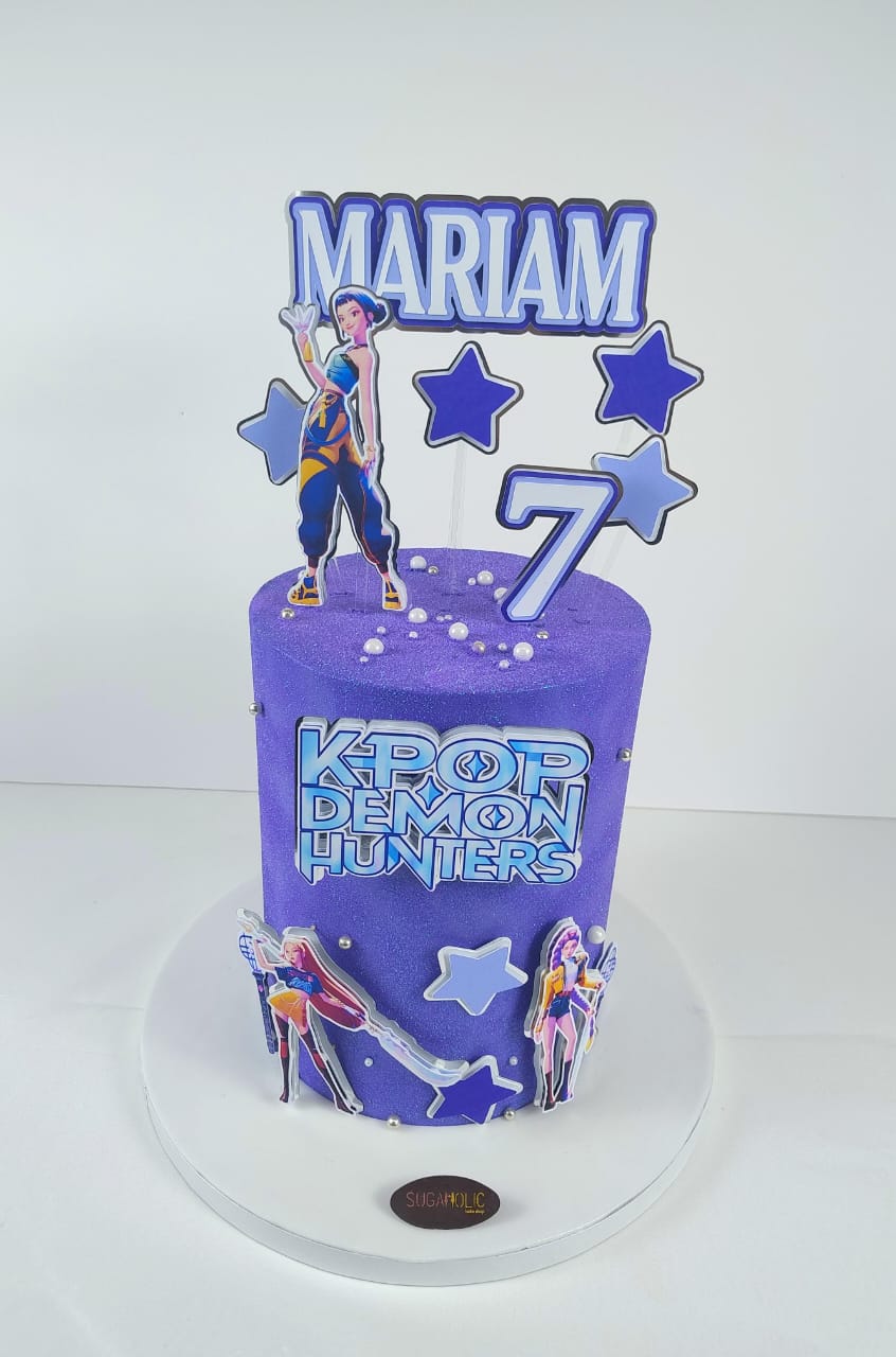 KPOP Demon Hunter Cake 11