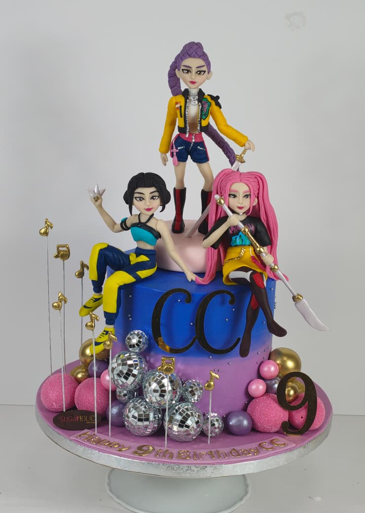 KPOP Demon Hunter Cake 12