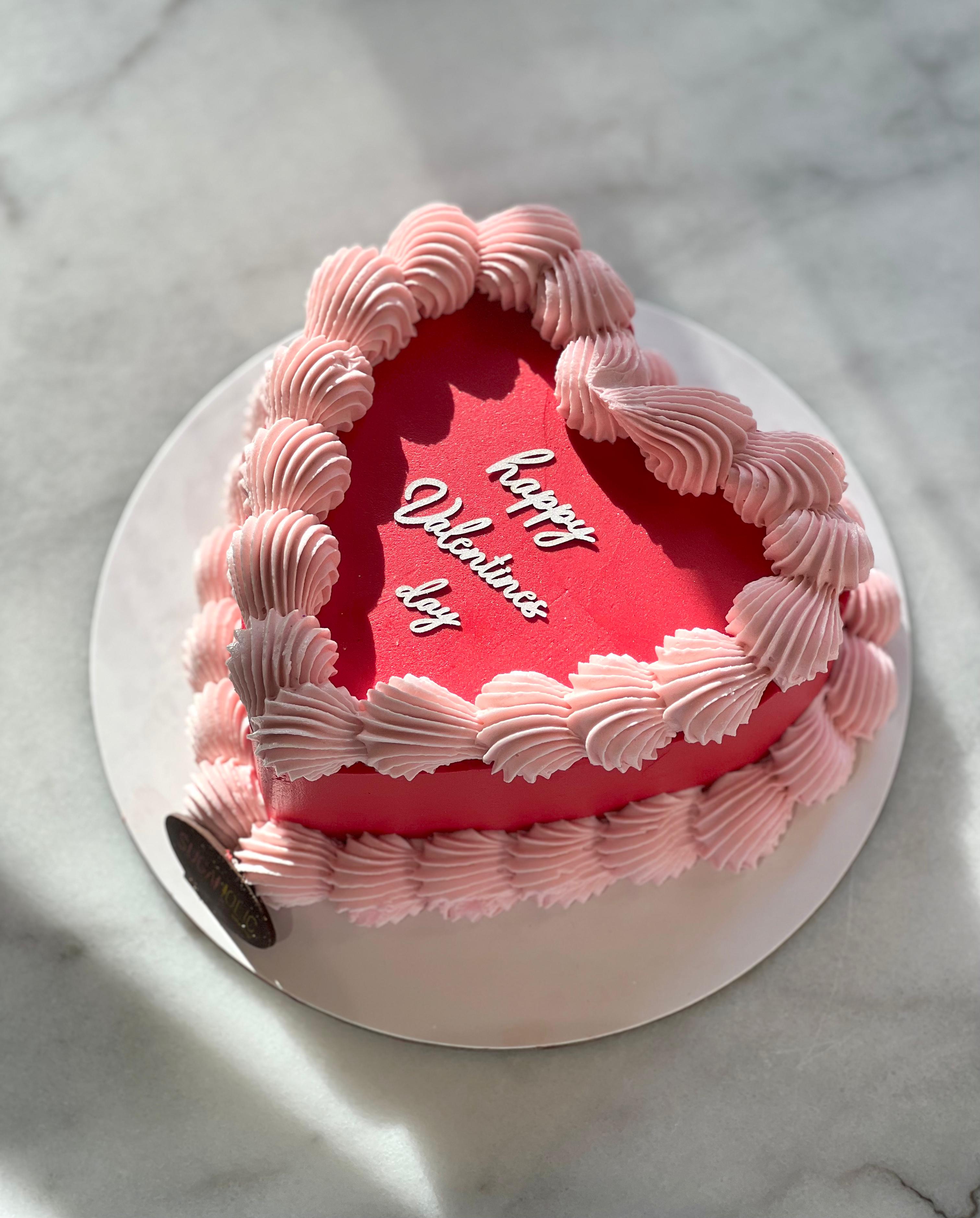 Happy Valentines Day Cake