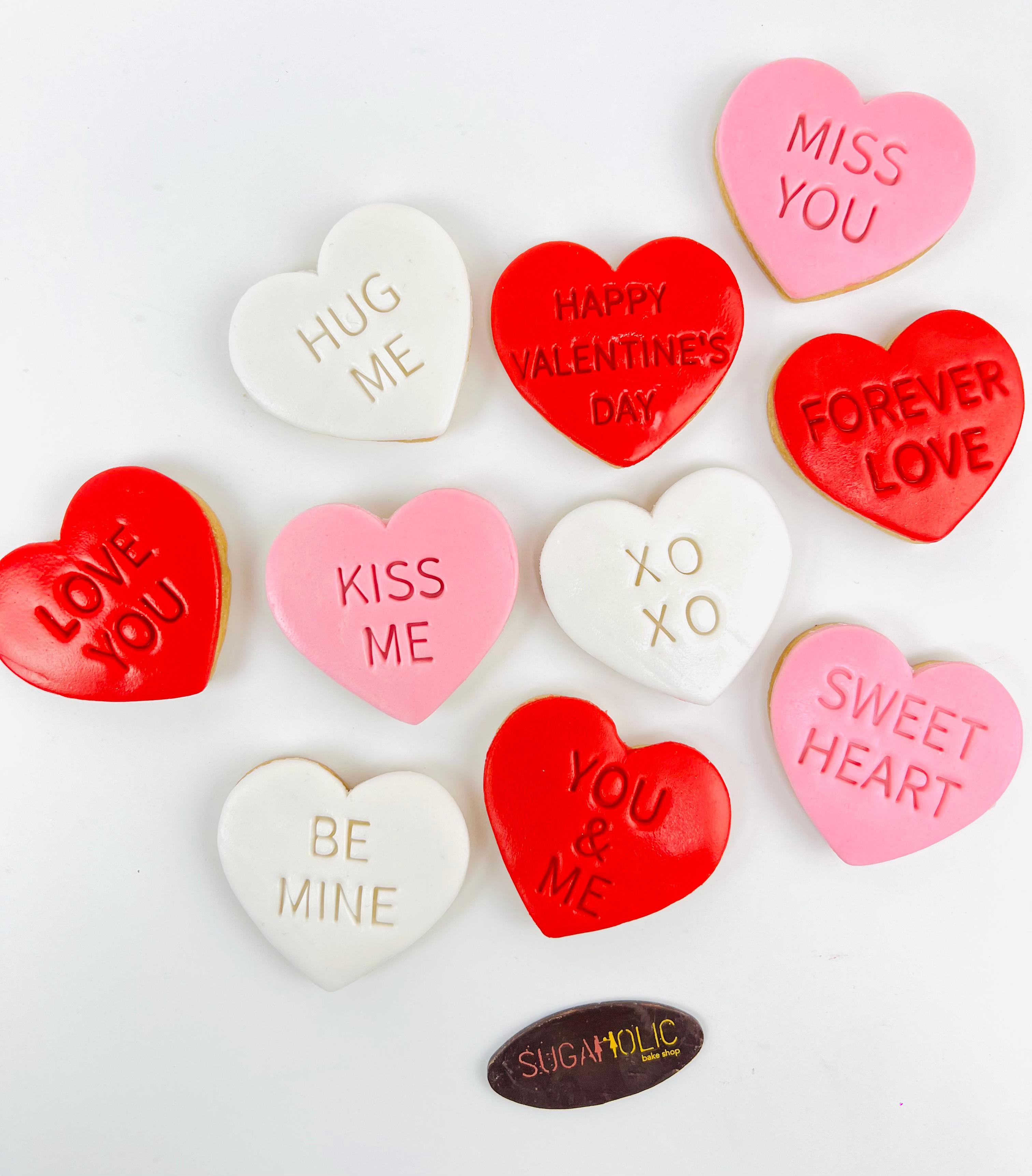 Valentines Mini Cookies  (per piece)