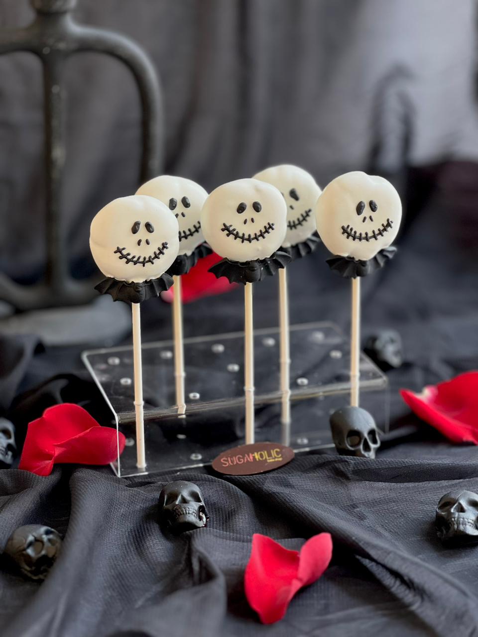 Spooky Face Cakepop