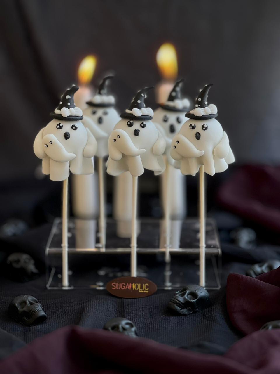 Spooky Ghost Cakepop