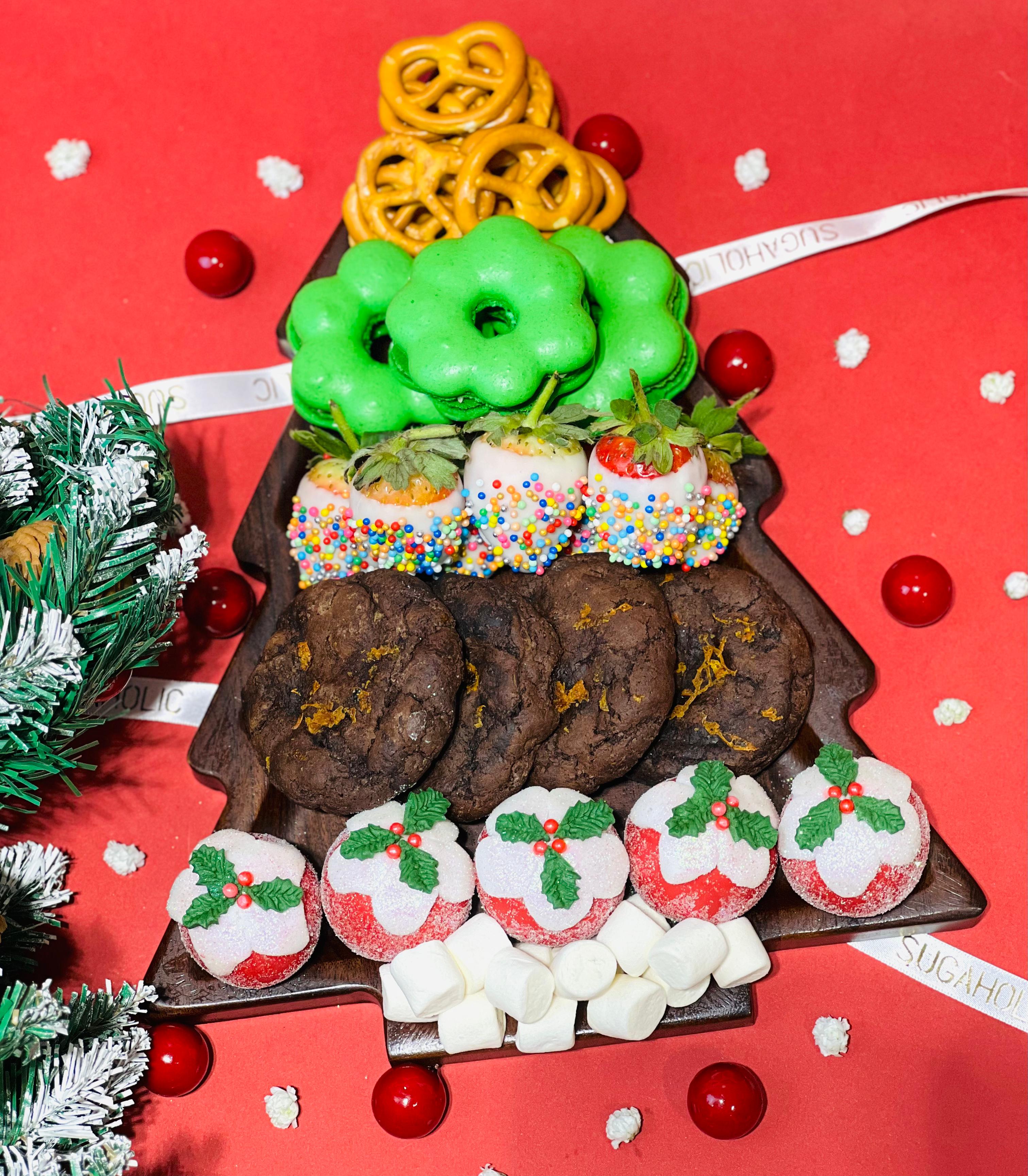 Christmas Tree Charcuterie  Board