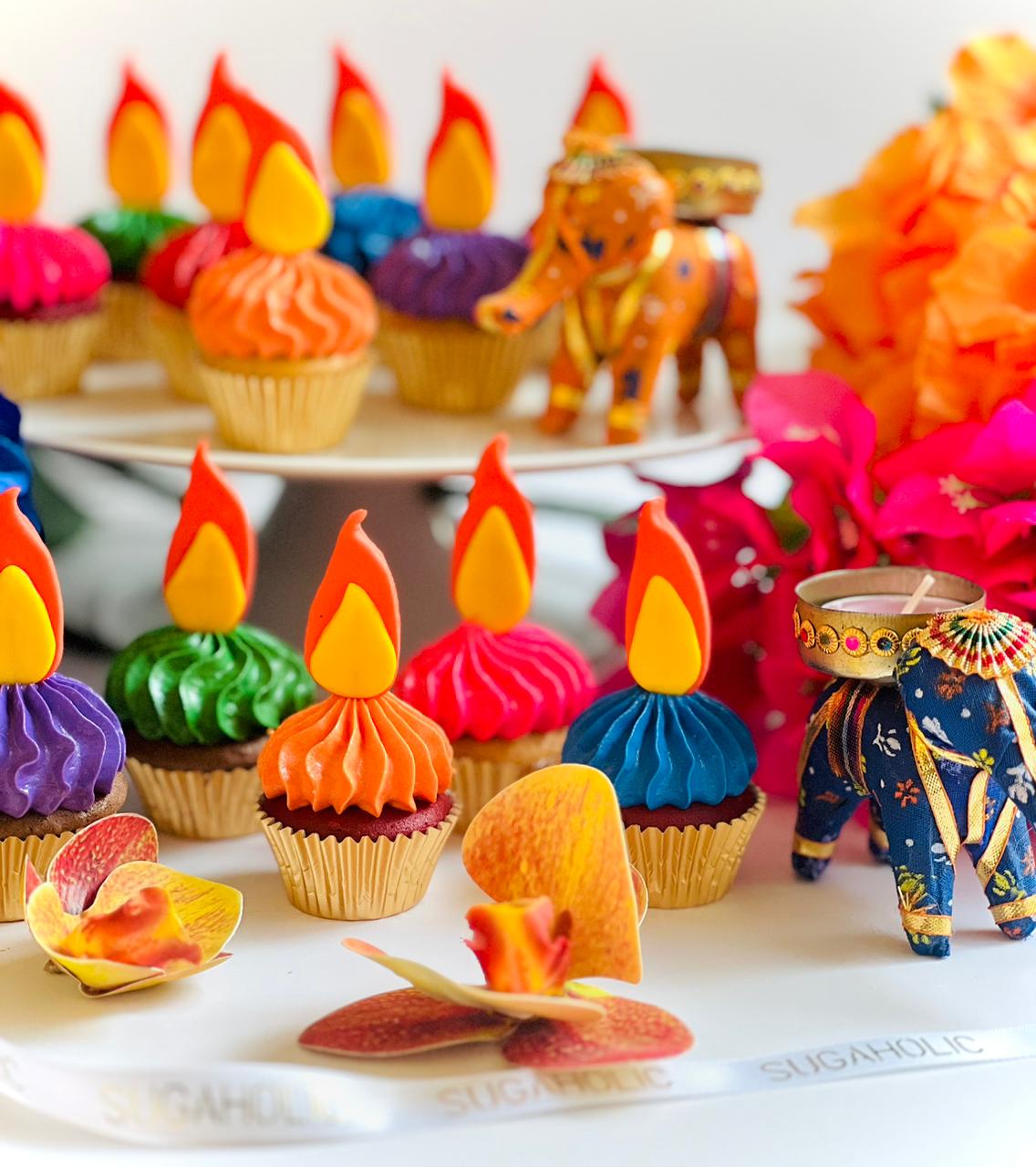 Diya Mini Cupcake ( per piece ) 