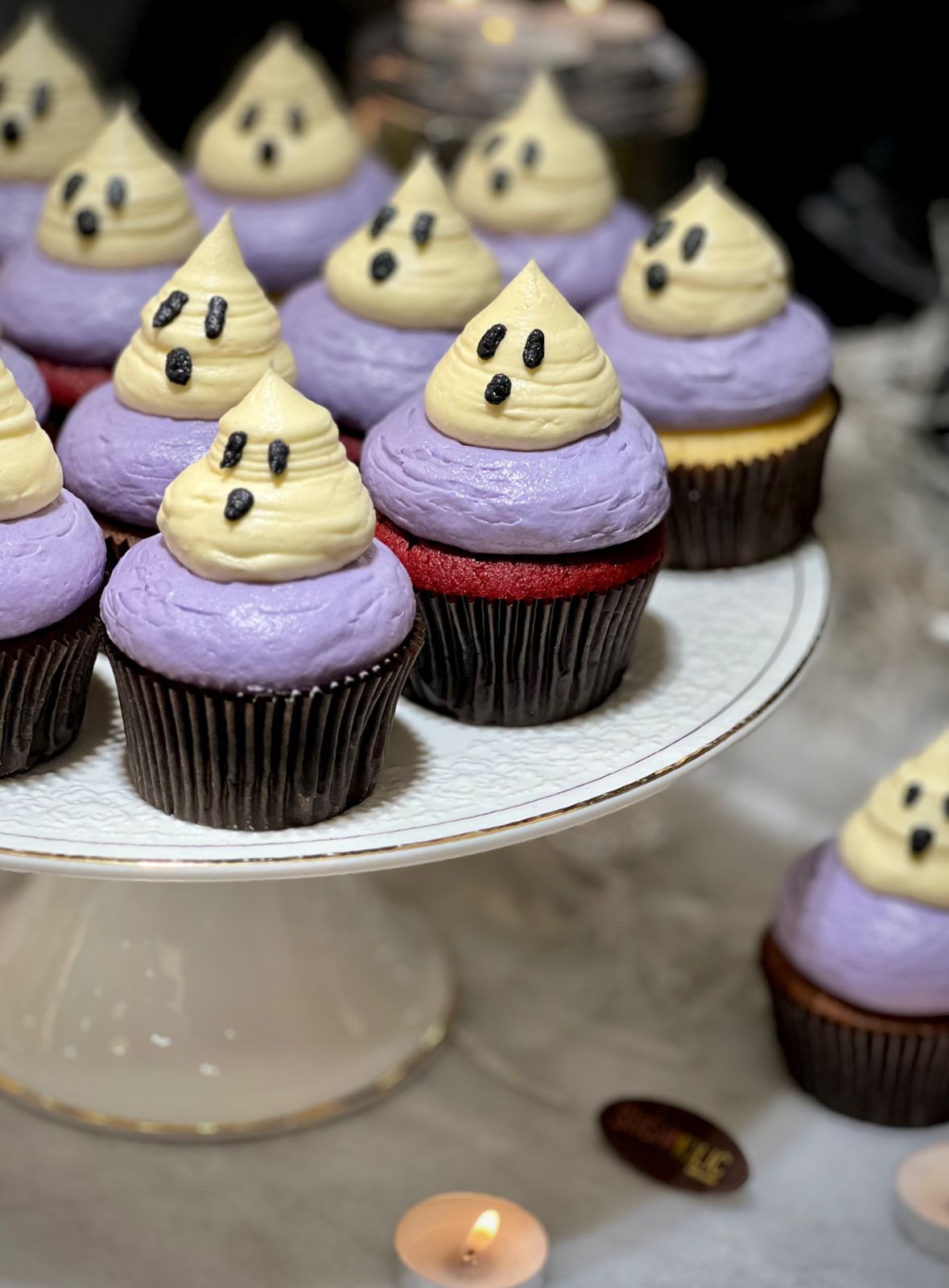 Ghost Face Cupcake