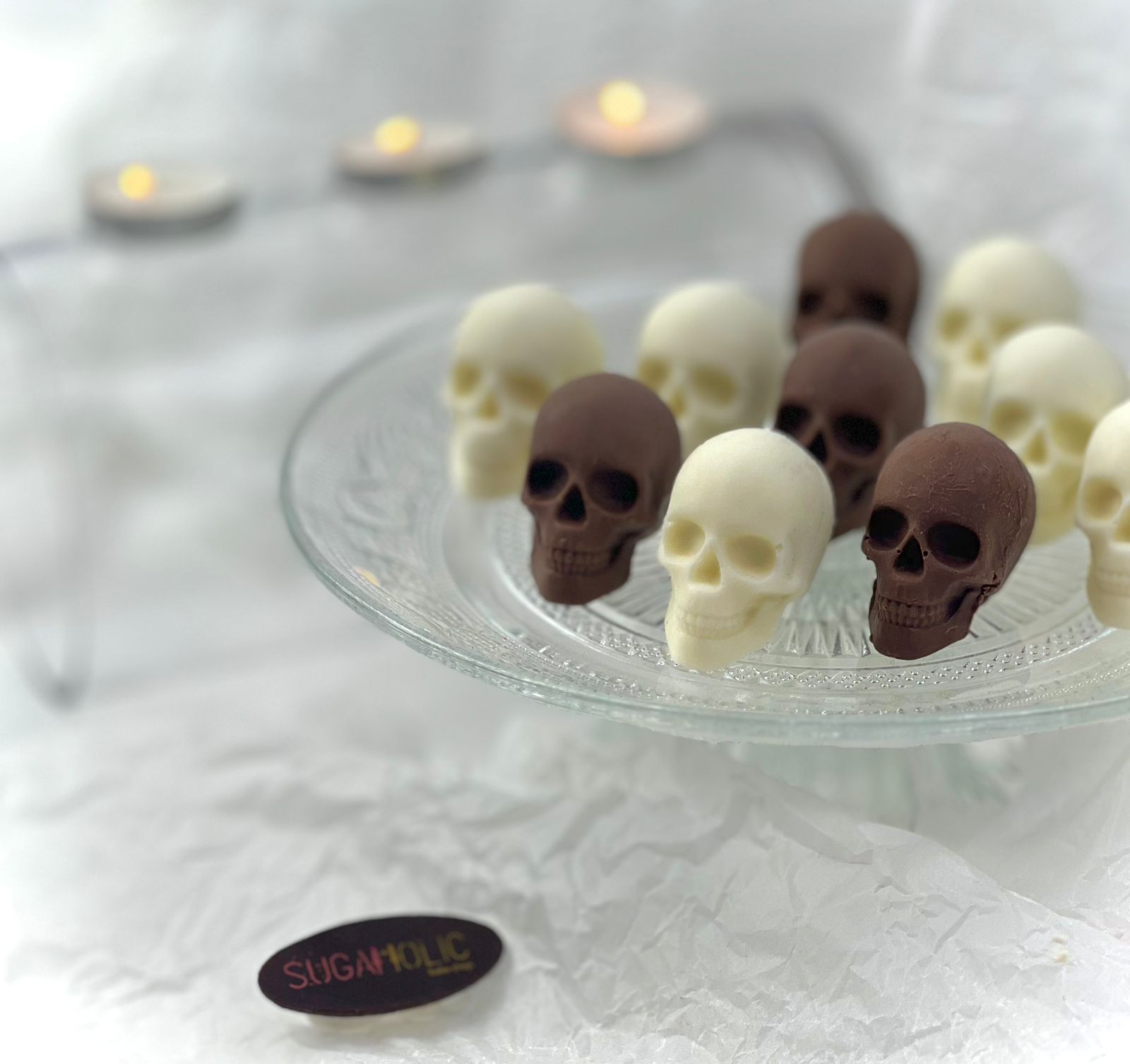 Halloween Skull Chocolate (per piece)