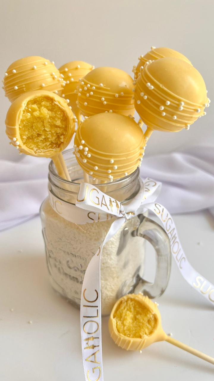 Lemon Cakepops