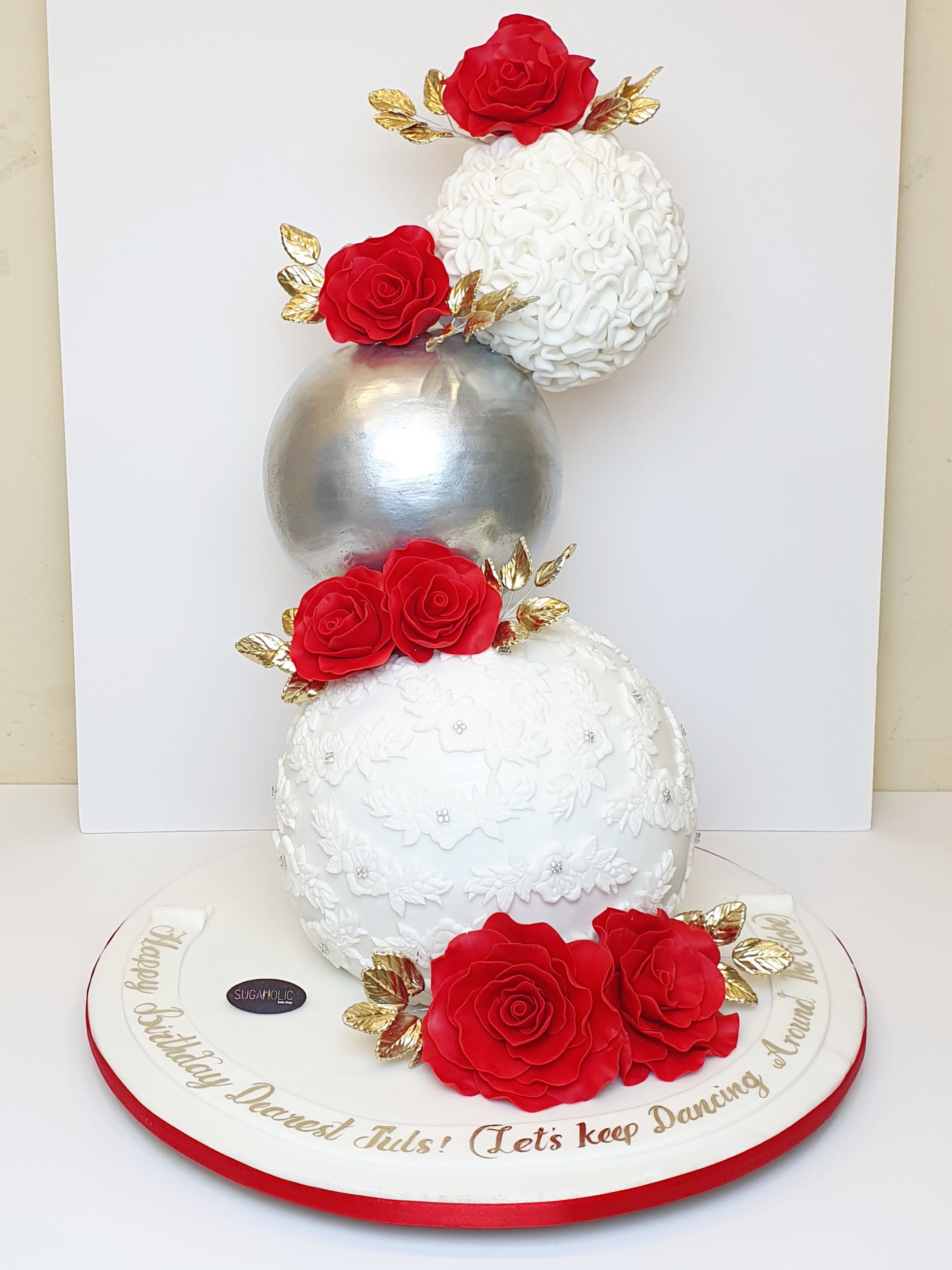 Floral Ball Cake
