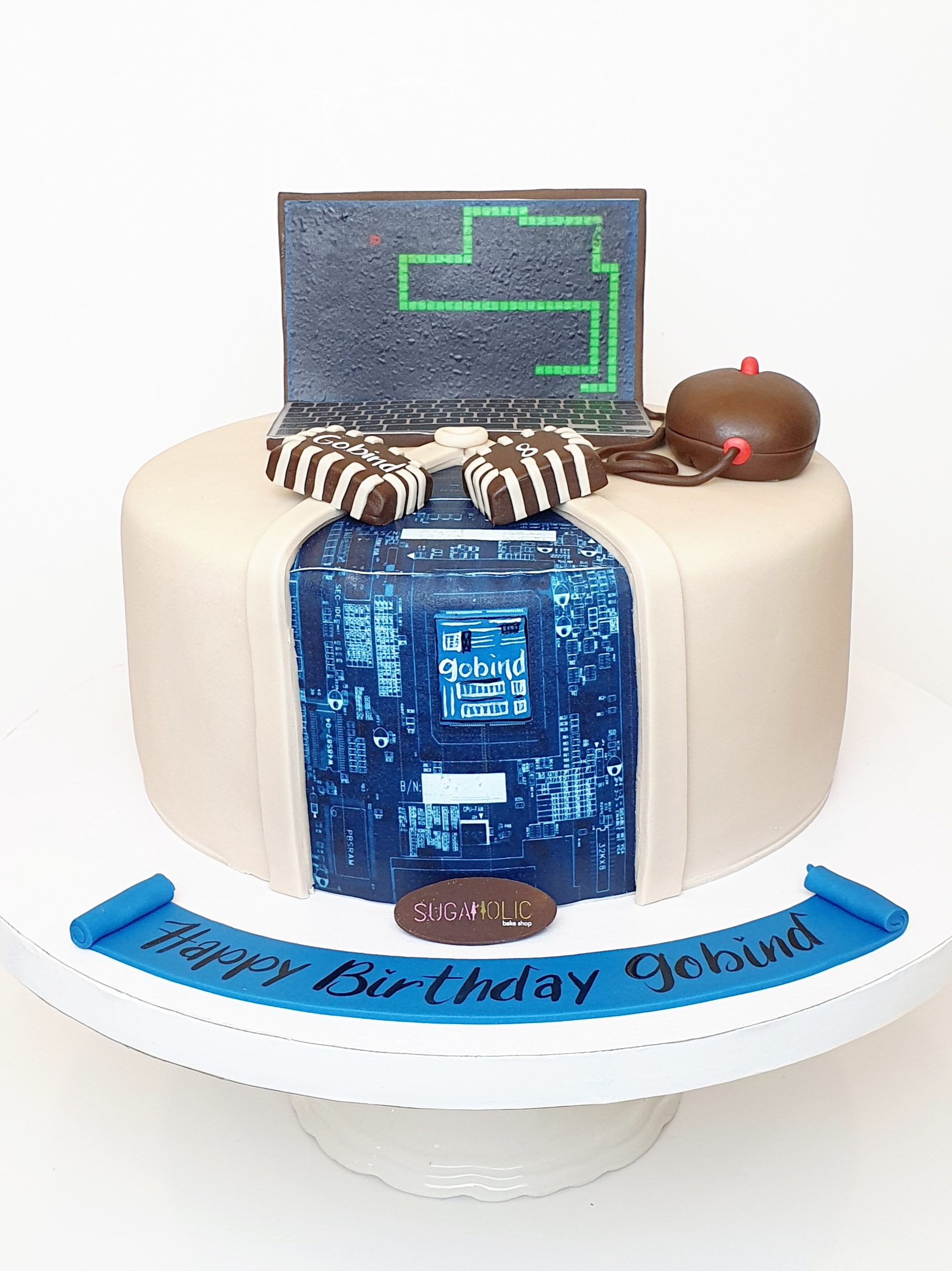 Laptop Cake 