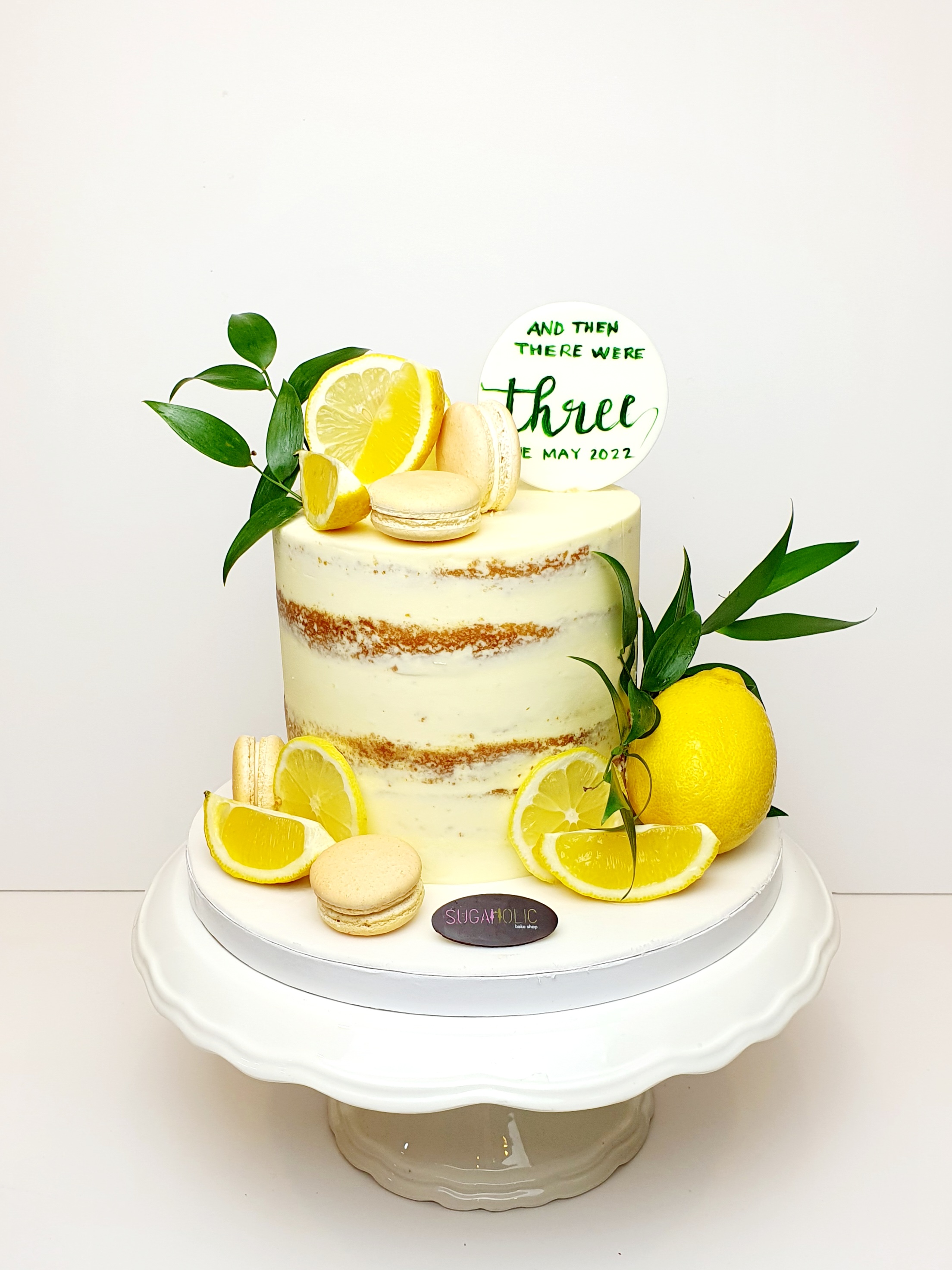 Lemon Naked Cake