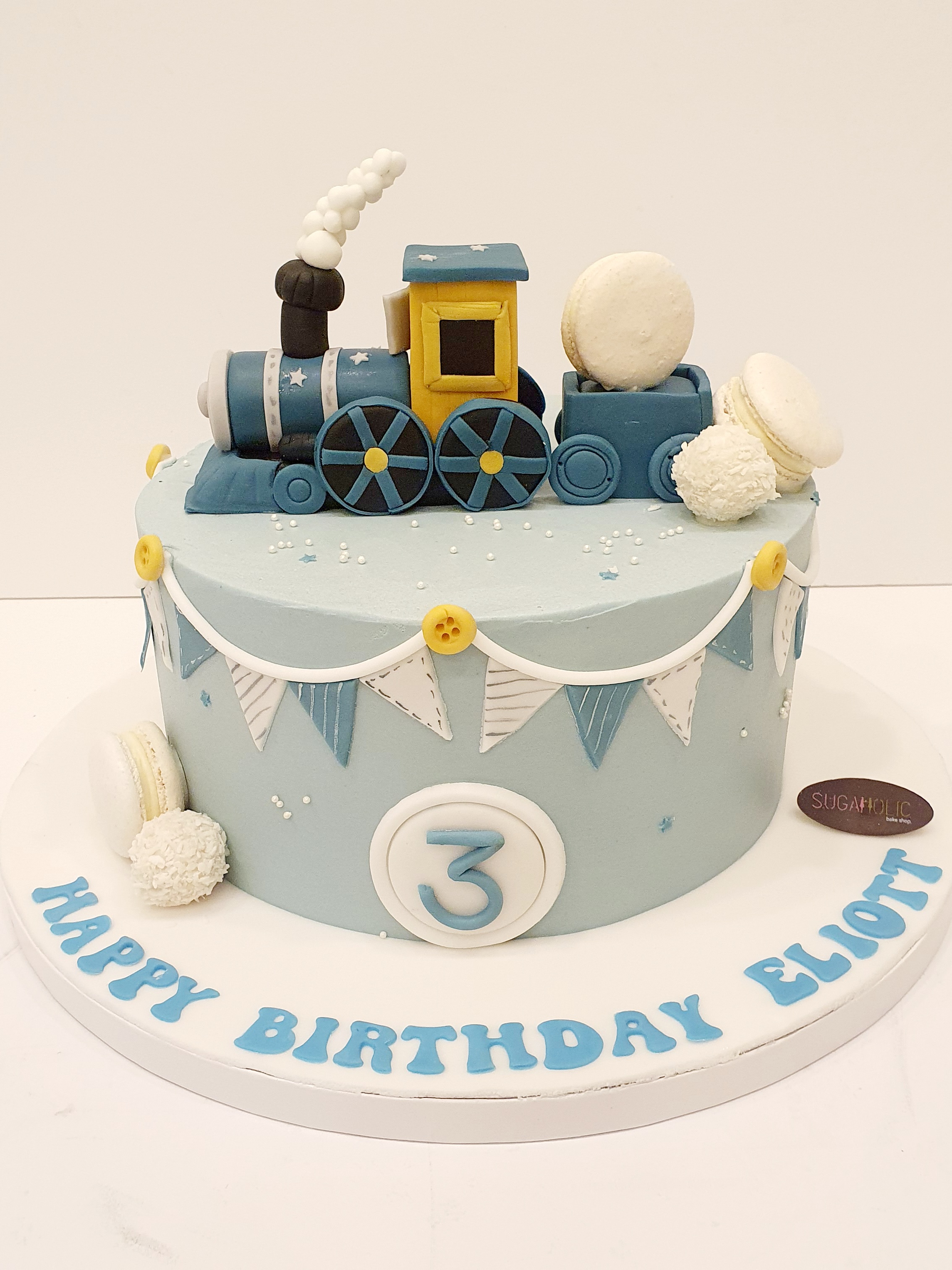 3D Train Cake