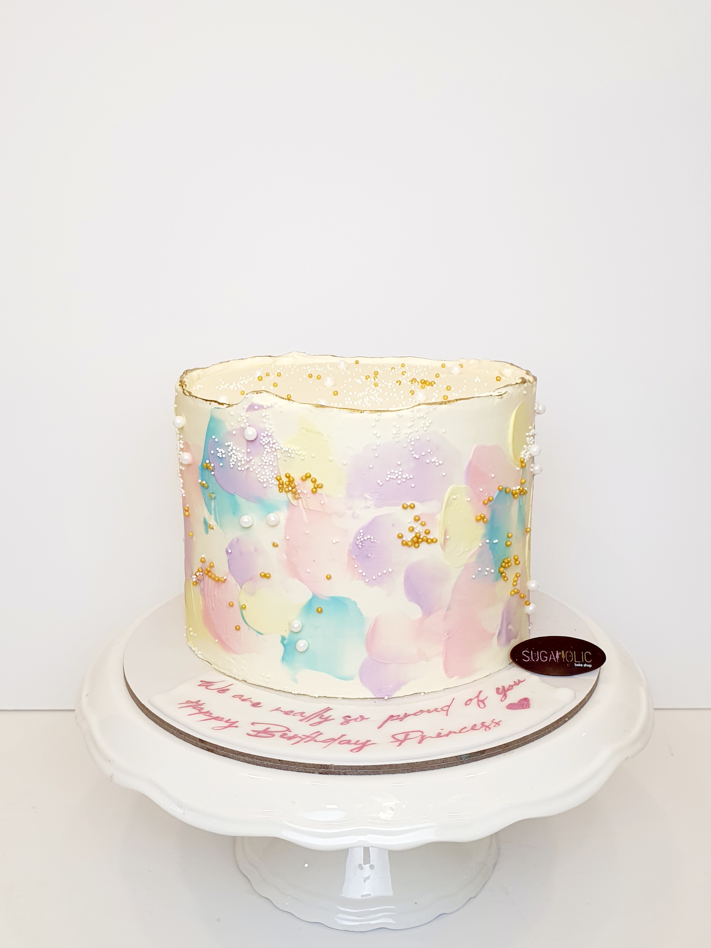 Buttercream Pastel Cake